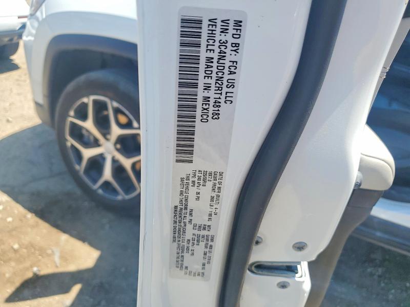 54947976 :رقم المزاد ، 3C4NJDCN2RT148183 vin ، 2024 Jeep Compass مزاد بيع