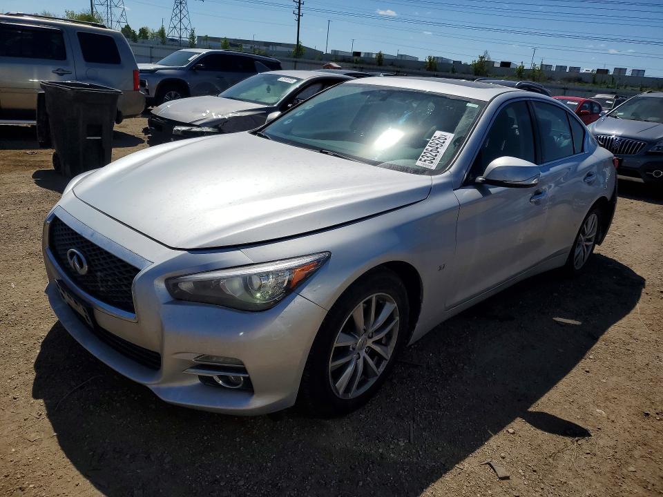 Продажа на аукционе авто 2014 Infiniti Q50, vin: JN1BV7AR6EM700401, номер лота: 53264926