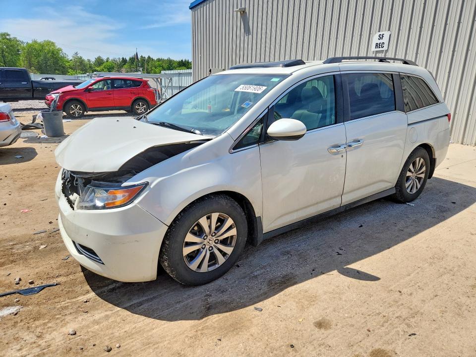 55061906 :رقم المزاد ، 5FNRL5H66GB091565 vin ، 2016 Honda Odyssey مزاد بيع