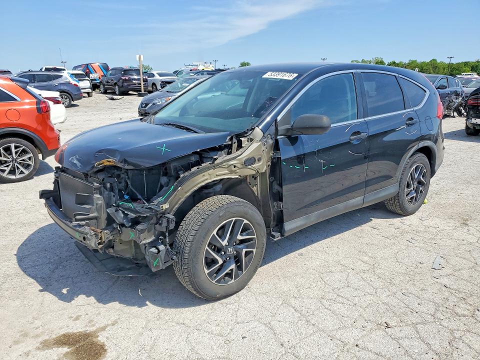 53391676 :رقم المزاد ، 5J6RM4H49GL034449 vin ، 2016 Honda Cr-v مزاد بيع