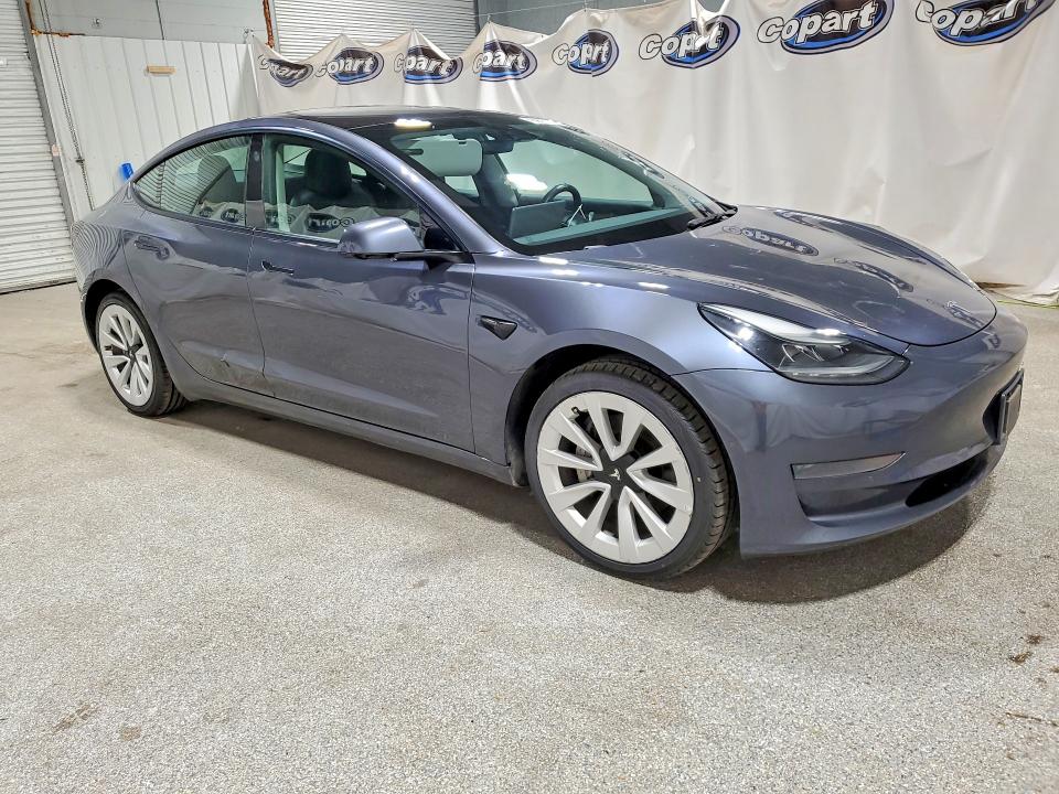 52758986 :رقم المزاد ، 5YJ3E1EA8NF190533 vin ، 2022 Tesla Model 3 مزاد بيع