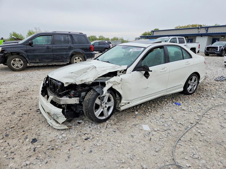 Продажа на аукционе авто 2011 Mercedes-benz C, vin: WDDGF8BBXBA512409, номер лота: 53319006