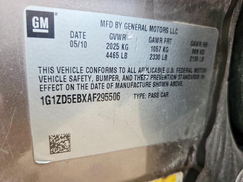 Продажа на аукционе авто 2010 Chevrolet Malibu, vin: 1G1ZD5EBXAF295506, номер лота: 54111946