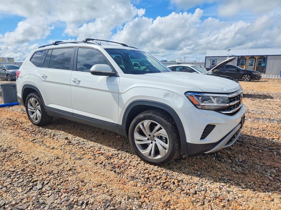 55180576 :رقم المزاد ، 1V2KR2CAXNC554245 vin ، 2022 Volkswagen Atlas مزاد بيع