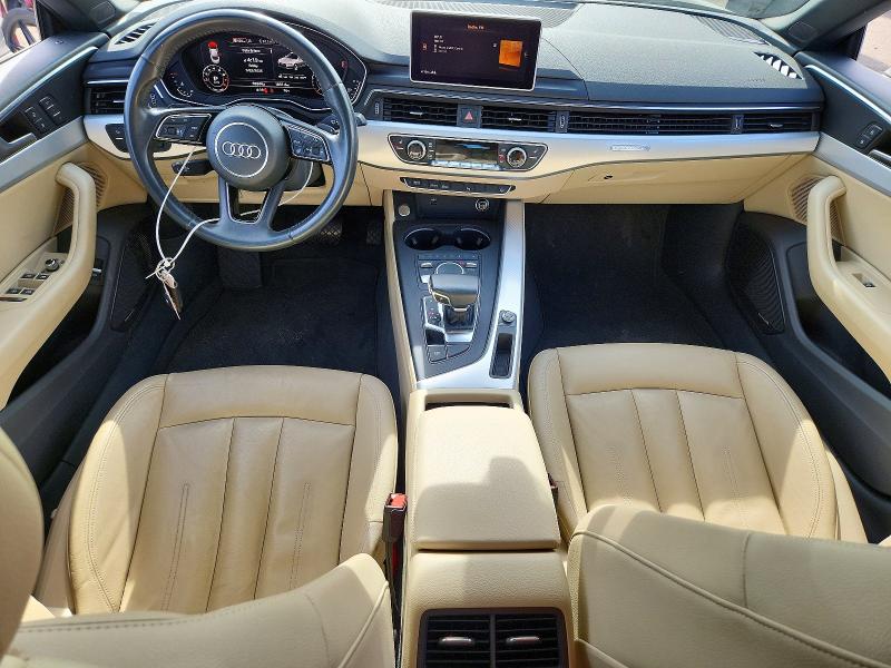2018 Audi A5 მანქანა იყიდება აუქციონზე, vin: WAUBNCF51JA062000, აუქციონის ნომერი: 54254786