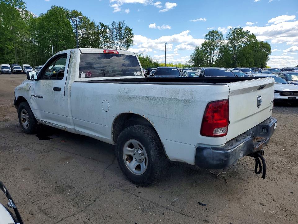 52772166 :رقم المزاد ، 3C6JD7DP5CG209024 vin ، 2012 Dodge Ram 1500 مزاد بيع
