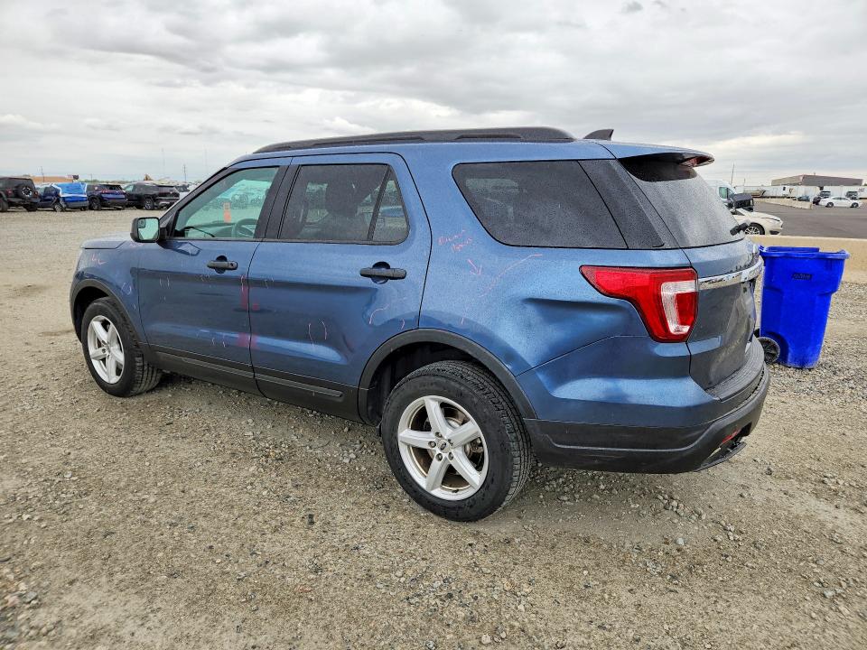 55009496 :رقم المزاد ، 1FM5K8B81JGB89280 vin ، 2018 Ford Explorer مزاد بيع