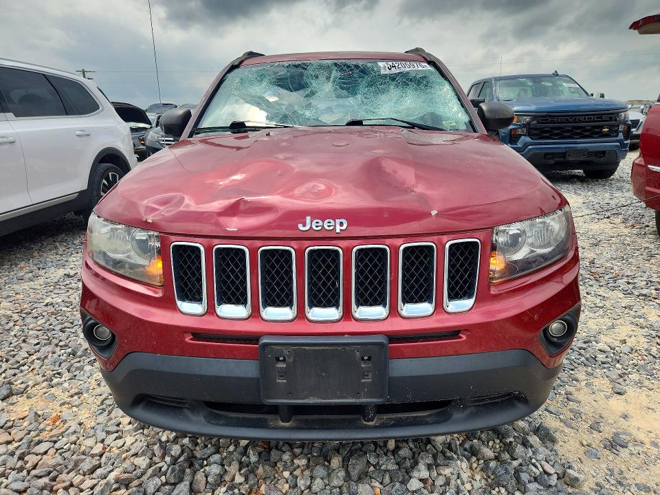 2014 Jeep Compass მანქანა იყიდება აუქციონზე, vin: 1C4NJCBB7ED624137, აუქციონის ნომერი: 54205976