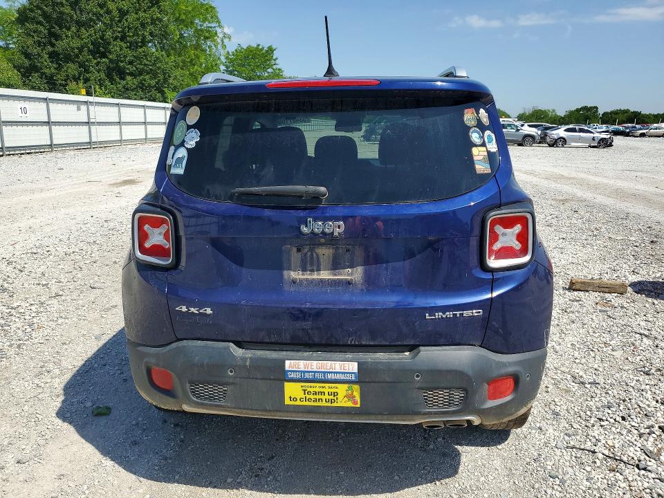 53467166 :رقم المزاد ، ZACCJBDB2HPG63495 vin ، 2017 Jeep Renegade مزاد بيع