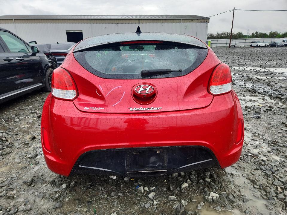 2016 Hyundai Veloster მანქანა იყიდება აუქციონზე, vin: KMHTC6ADXGU265029, აუქციონის ნომერი: 54260736