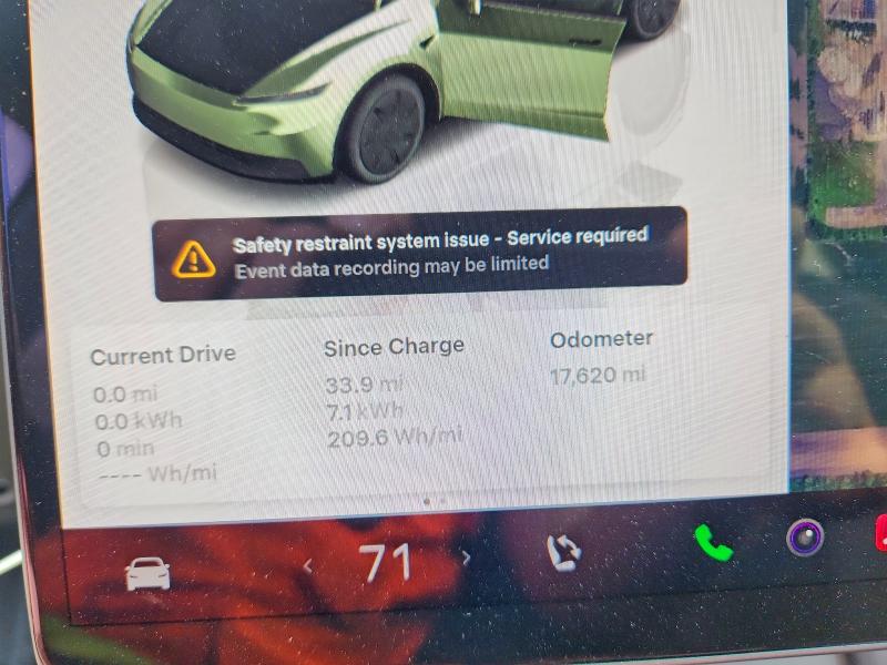 2026 Tesla Model Y მანქანა იყიდება აუქციონზე, vin: 7SAYGDED8TA597471, აუქციონის ნომერი: 52555746