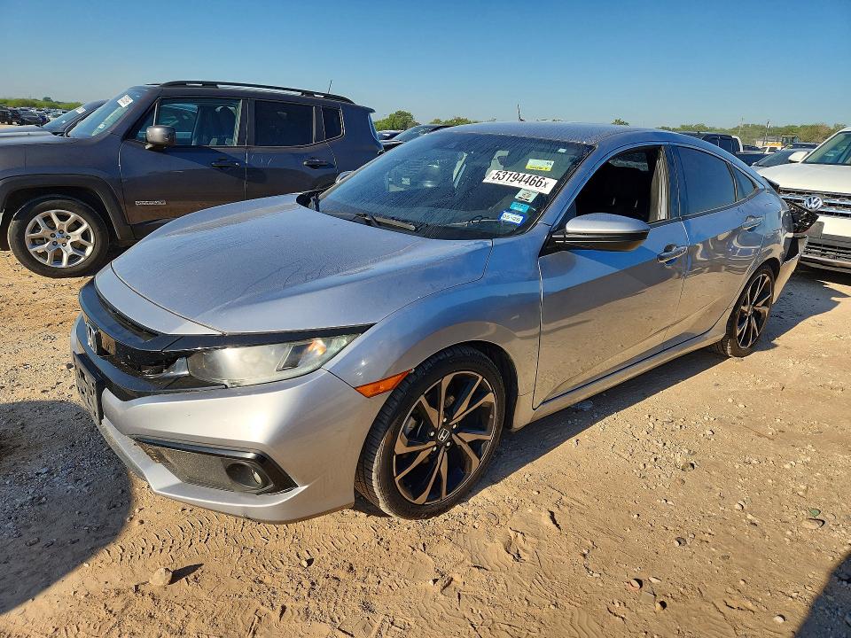 2021 Honda Civic მანქანა იყიდება აუქციონზე, vin: 2HGFC2F82MH514509, აუქციონის ნომერი: 53194466