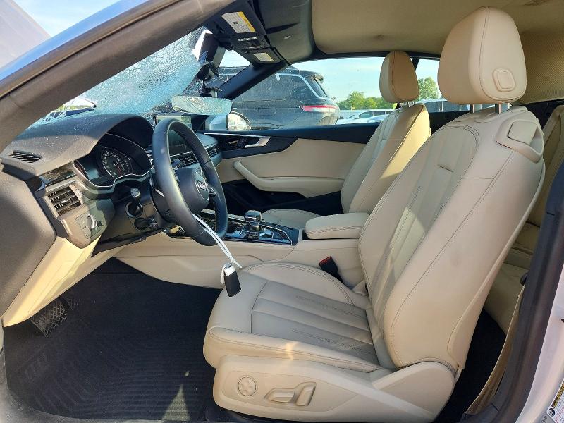 2022 Audi A5 მანქანა იყიდება აუქციონზე, vin: WAU2AGF50NN003098, აუქციონის ნომერი: 53462716