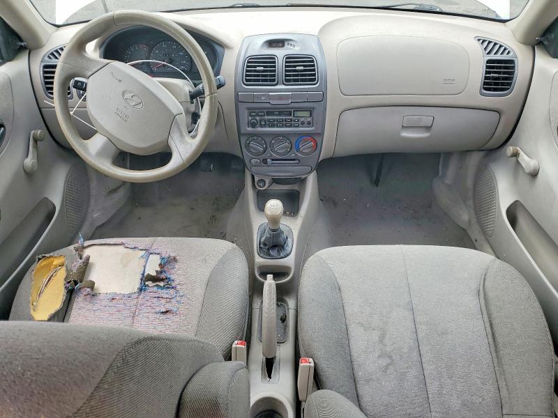 53907286 :رقم المزاد ، KMHCG45C42U389901 vin ، 2002 Hyundai Accent مزاد بيع