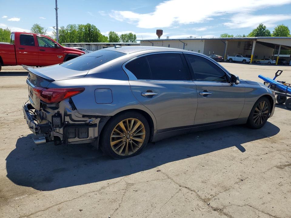 Продаж на аукціоні авто 2021 Infiniti Q50, vin: JN1EV7BP9MM705116, номер лоту: 54971396