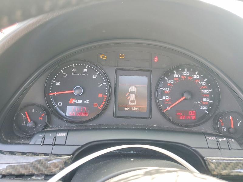 Aukcja sprzedaży 2008 Audi Rs4, vin: WUADU78E78N901060, numer aukcji: 52247856