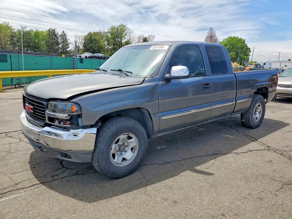 53172486 :رقم المزاد ، 2GTEK19T721209908 vin ، 2002 Gmc New Sierra مزاد بيع