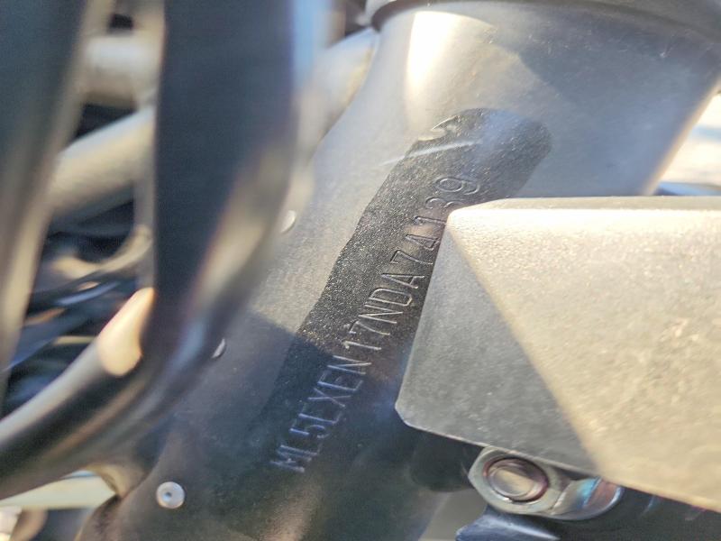 53247886 :رقم المزاد ، ML5EXEN17NDA74139 vin ، 2022 Kawasaki Ex650 مزاد بيع