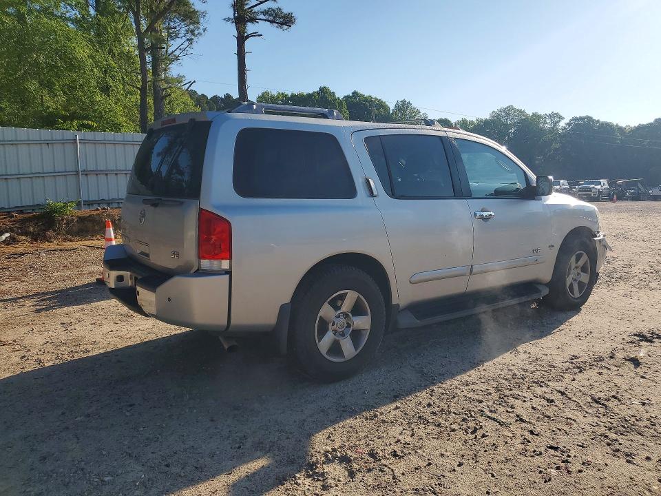 2007 Nissan Armada მანქანა იყიდება აუქციონზე, vin: 5N1BA08A07N717798, აუქციონის ნომერი: 51786326