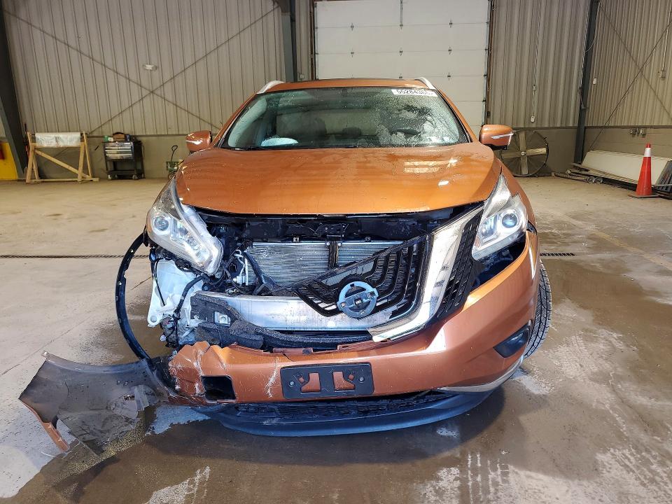 55284386 :رقم المزاد ، 5N1AZ2MH6FN251246 vin ، 2015 Nissan Murano مزاد بيع