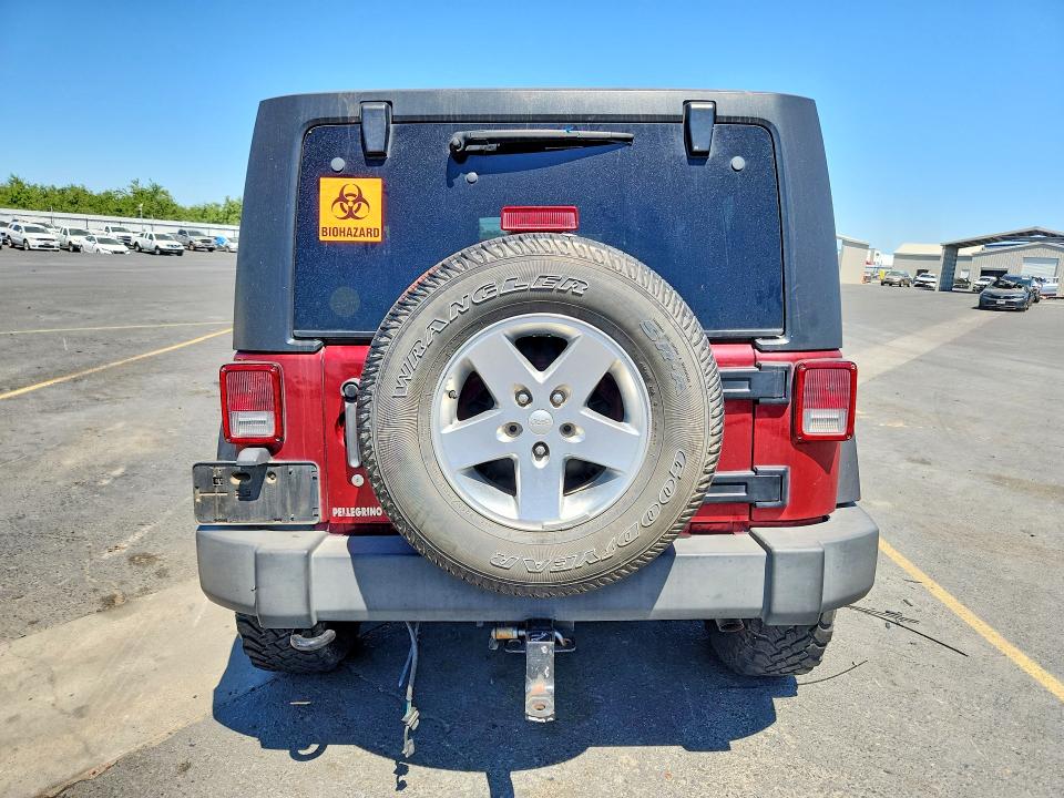 Продажа на аукционе авто 2013 Jeep Wrangler, vin: 1C4GJWAG4DL508065, номер лота: 54354246