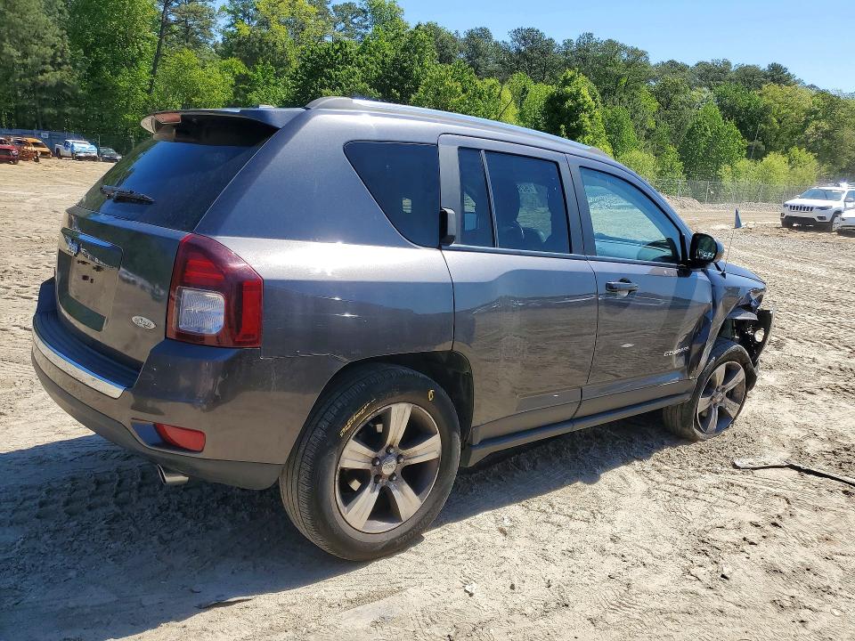 2017 Jeep Compass მანქანა იყიდება აუქციონზე, vin: 1C4NJDEB4HD126306, აუქციონის ნომერი: 52989326
