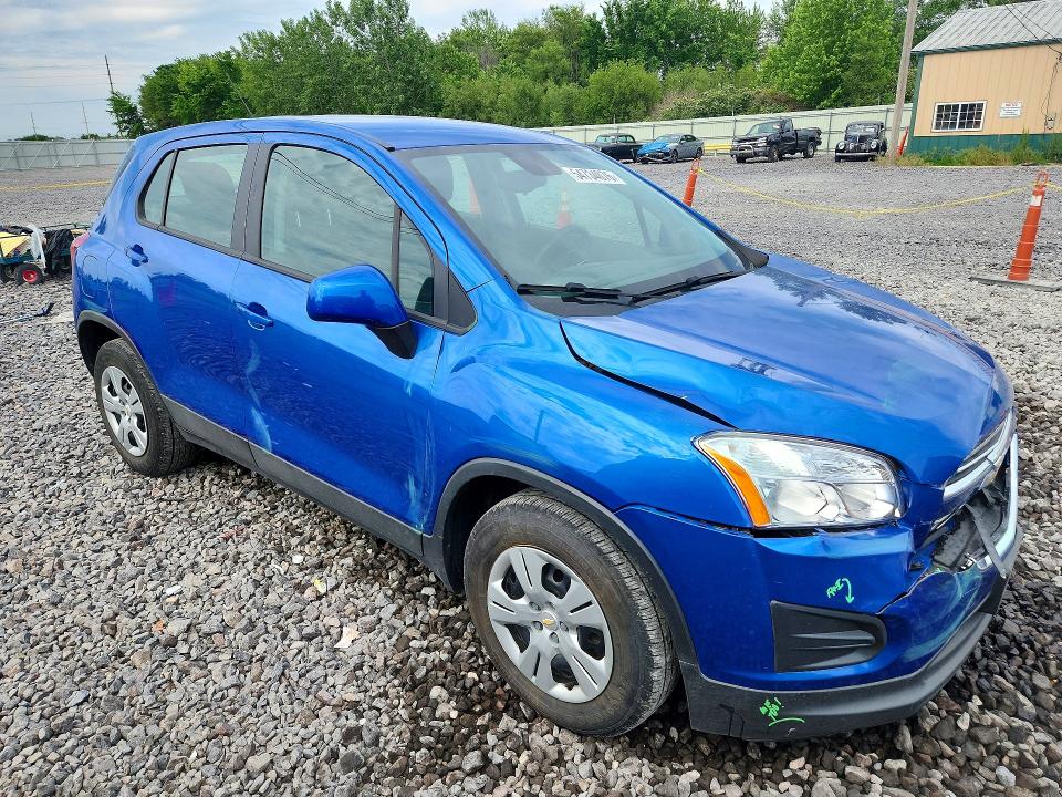 Продаж на аукціоні авто 2016 Chevrolet Trax, vin: KL7CJKSB7GB760989, номер лоту: 54734076