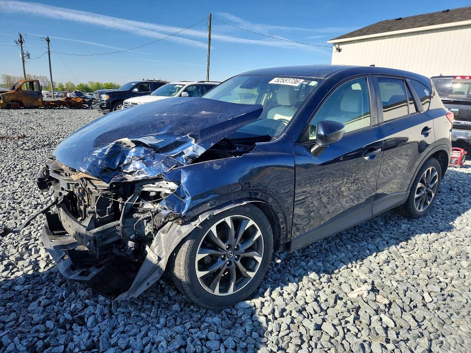 Продажа на аукционе авто 2016 Mazda Cx-5, vin: JM3KE4DY8G0622252, номер лота: 52551736