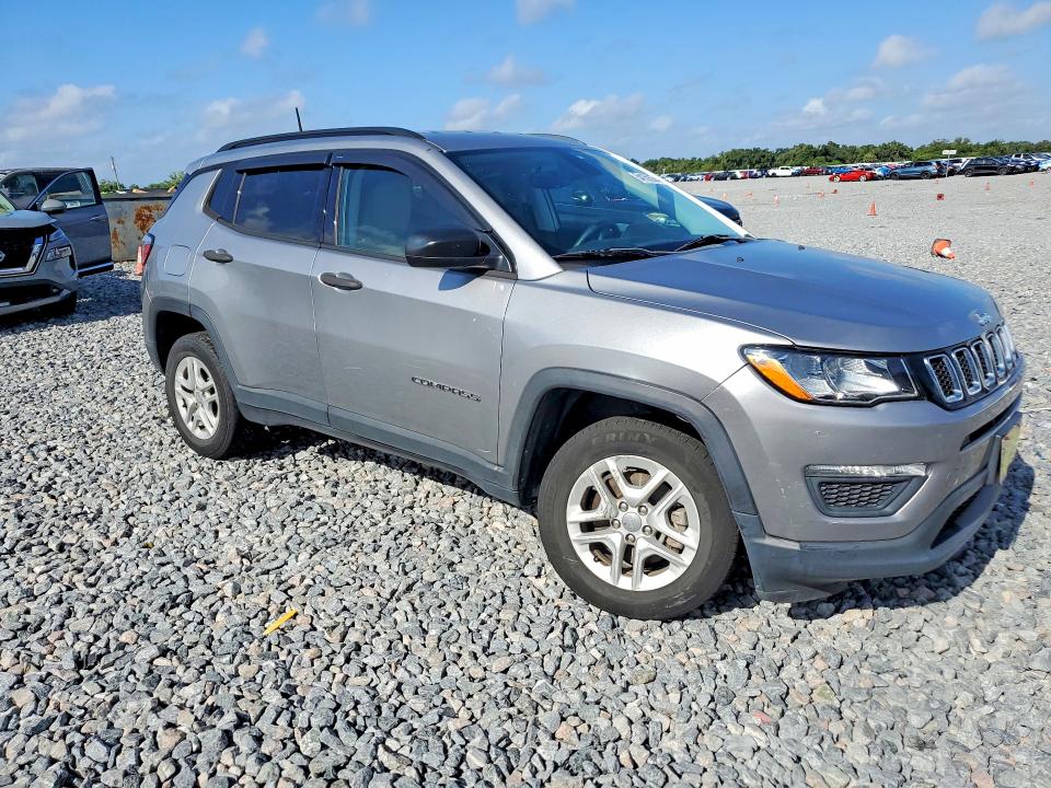 2018 Jeep Compass მანქანა იყიდება აუქციონზე, vin: 3C4NJDAB6JT422806, აუქციონის ნომერი: 54159236