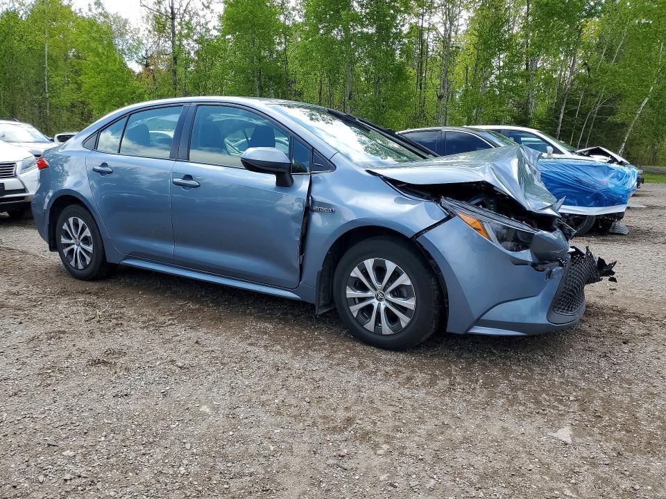 54605296 :رقم المزاد ، JTDBAMDEXMJ023112 vin ، 2021 Toyota Corolla مزاد بيع