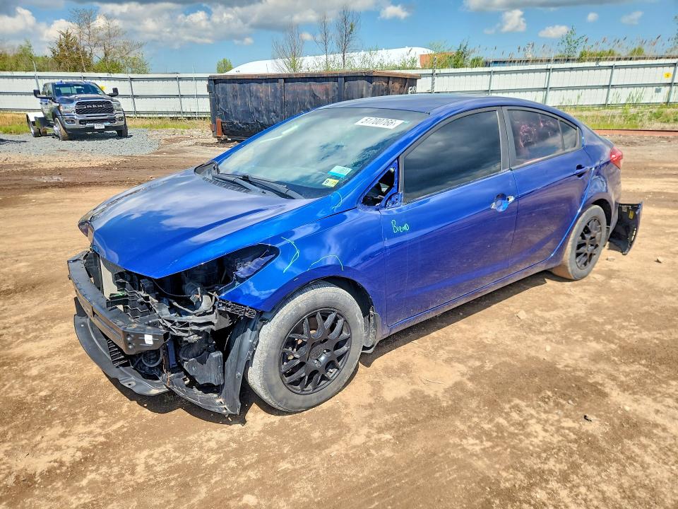 51700766 :رقم المزاد ، 3KPFK4A70JE261970 vin ، 2018 Kia Forte مزاد بيع