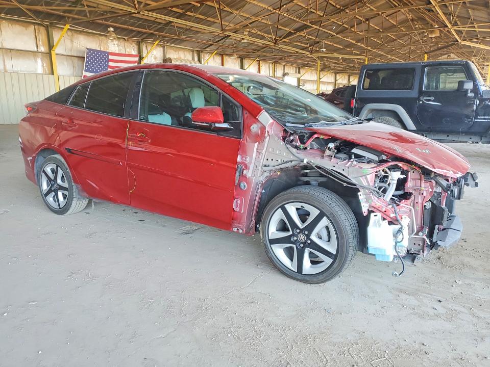 53998306 :رقم المزاد ، JTDKARFU3H3538657 vin ، 2017 Toyota Prius مزاد بيع