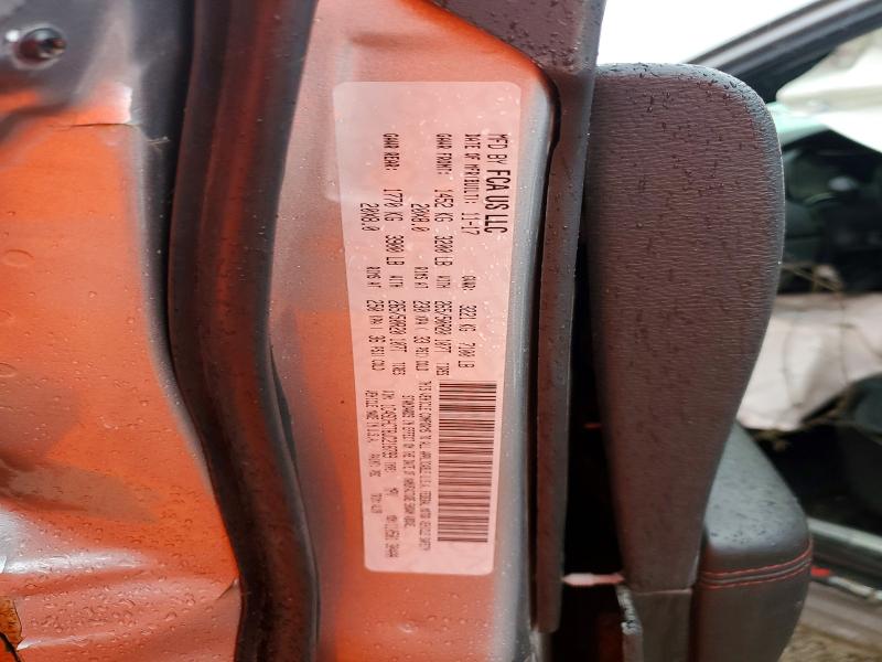 52393286 :رقم المزاد ، 1C4SDHCT8JC218799 vin ، 2018 Dodge Durango مزاد بيع