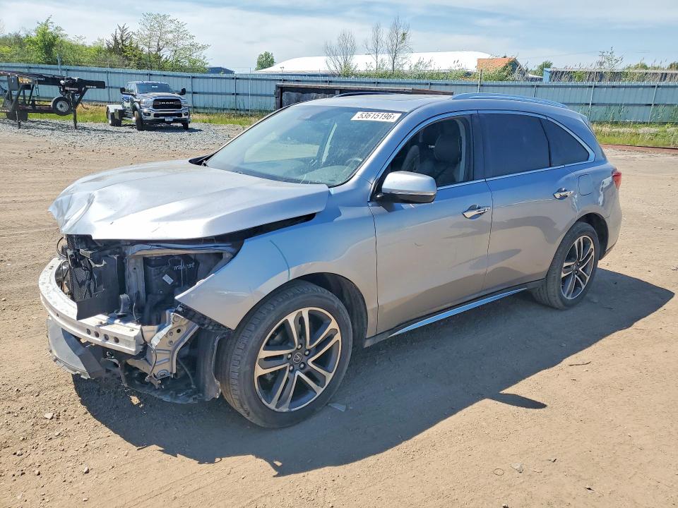 2017 Acura Mdx მანქანა იყიდება აუქციონზე, vin: 5FRYD4H85HB027053, აუქციონის ნომერი: 53615196