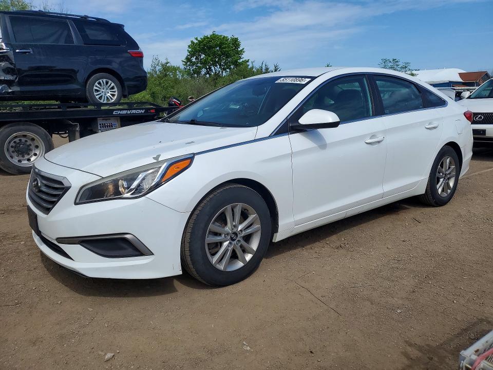 Auction sale of the 2016 Hyundai Sonata, vin: 5NPE24AF5GH358363, lot number: 55110896