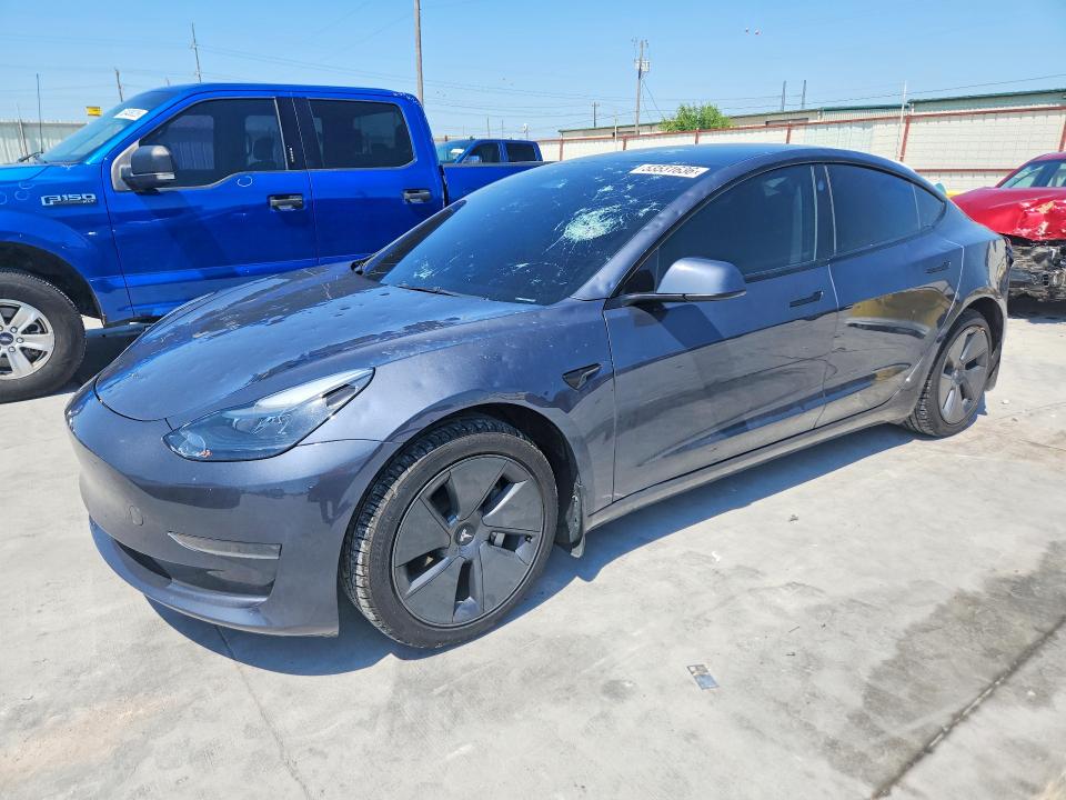53531636 :رقم المزاد ، 5YJ3E1EA2PF467924 vin ، 2023 Tesla Model 3 مزاد بيع