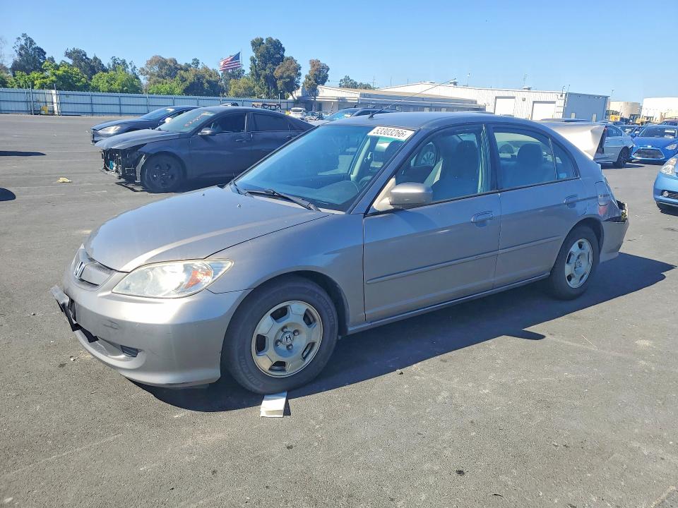 2005 Honda Civic მანქანა იყიდება აუქციონზე, vin: JHMES966X5S020377, აუქციონის ნომერი: 53303266