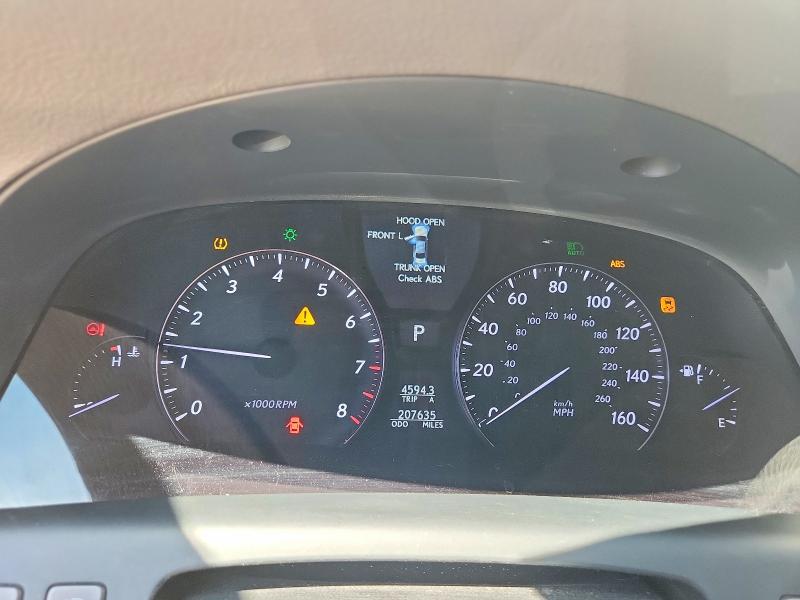 2011 Lexus Ls მანქანა იყიდება აუქციონზე, vin: JTHDL5EF4B5003457, აუქციონის ნომერი: 54274796