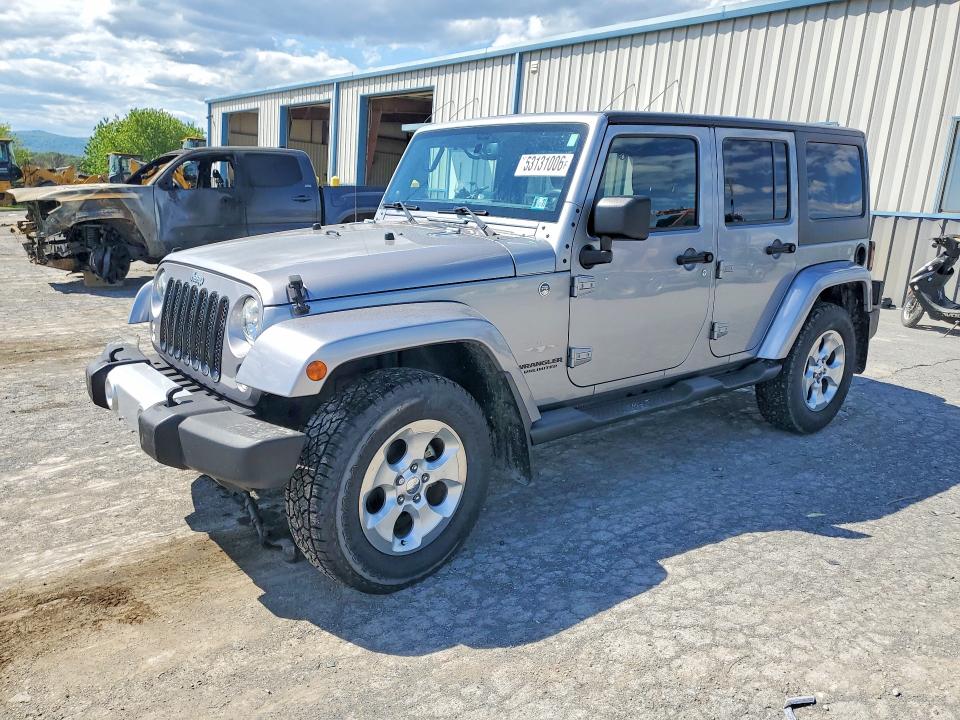 Продажа на аукционе авто 2014 Jeep Wrangler Unlimited, vin: 1C4BJWEGXEL203451, номер лота: 53131006