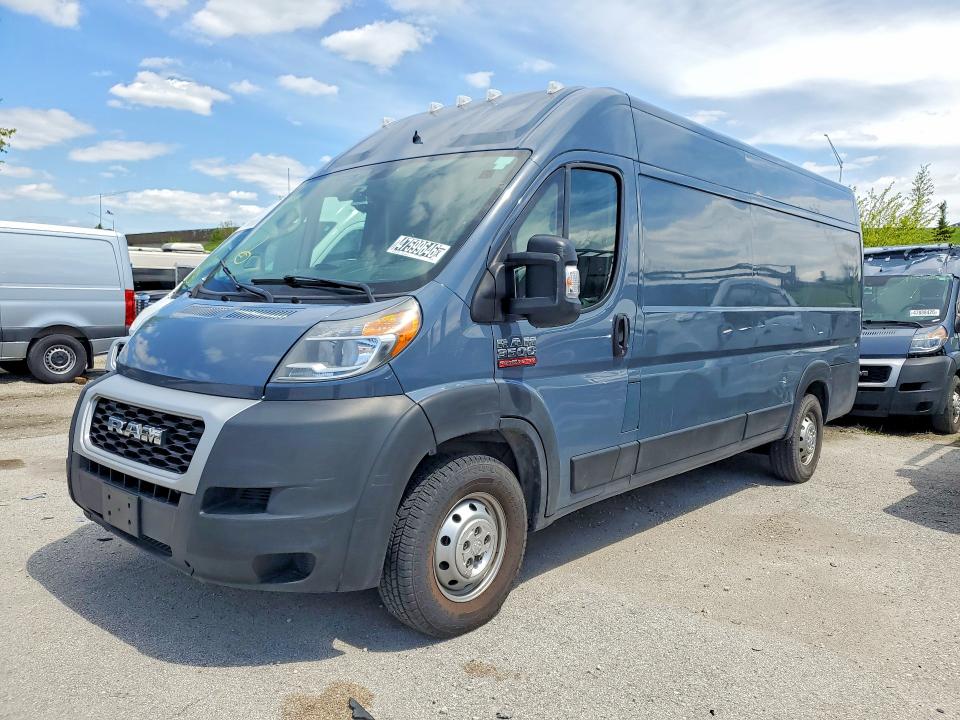 2021 Ram Promaster 3500 მანქანა იყიდება აუქციონზე, vin: 3C6FRVJG2ME501243, აუქციონის ნომერი: 47599646