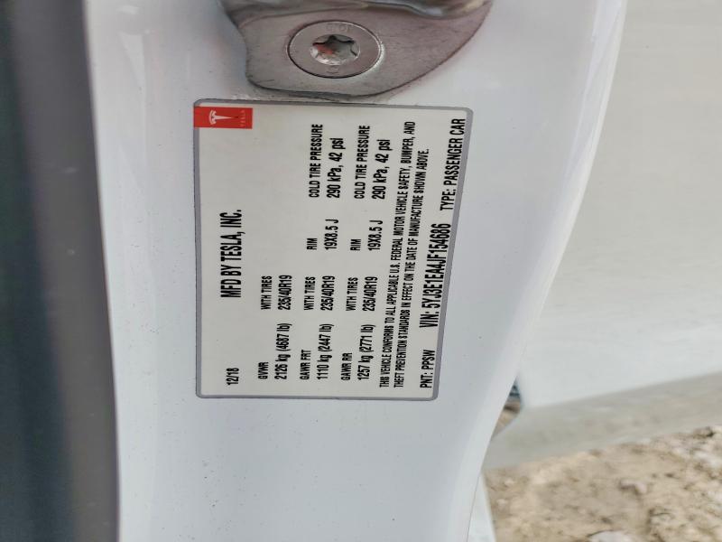 Aukcja sprzedaży 2018 Tesla Model 3, vin: 5YJ3E1EA4JF154686, numer aukcji: 54216546