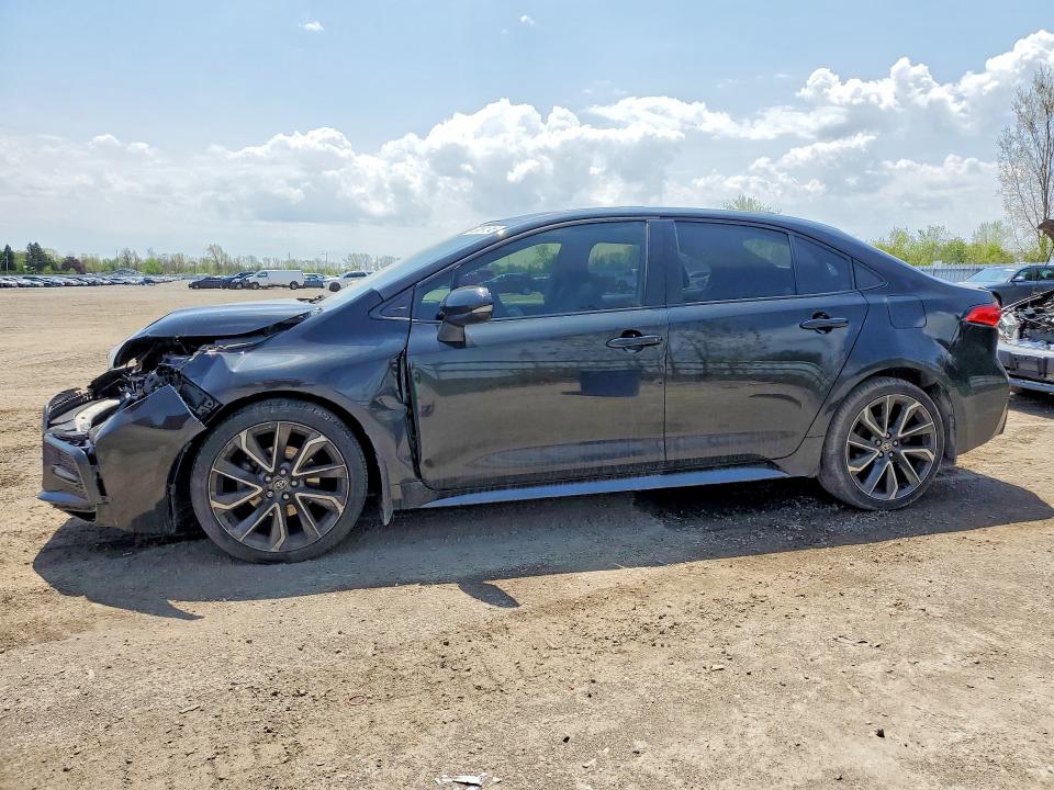53561246 :رقم المزاد ، 5YFB4MBE5NP107426 vin ، 2022 Toyota Corolla مزاد بيع