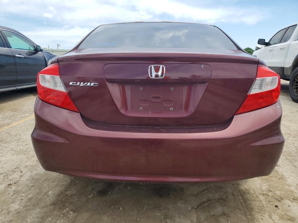 2012 Honda Civic მანქანა იყიდება აუქციონზე, vin: 2HGFB2F51CH540865, აუქციონის ნომერი: 51869596