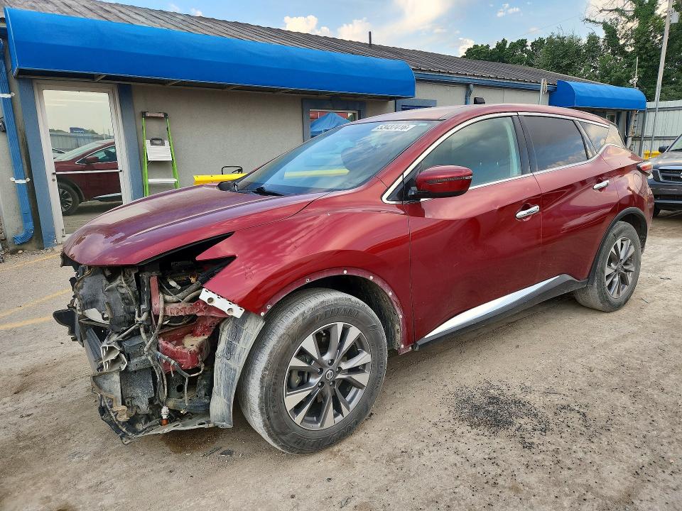 53437416 :رقم المزاد ، 5N1AZ2MH8HN157968 vin ، 2017 Nissan Murano مزاد بيع