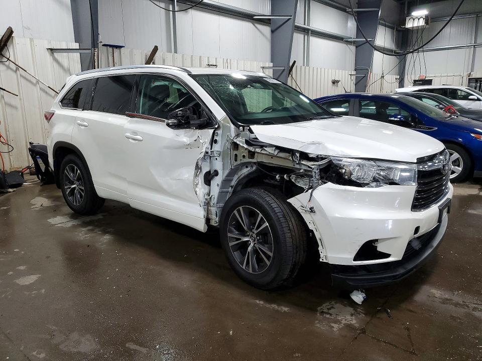 Продаж на аукціоні авто 2016 Toyota Highlander, vin: 5TDJKRFH5GS352739, номер лоту: 55609116