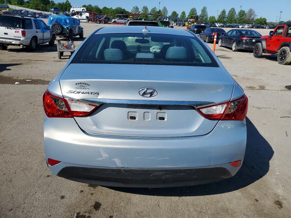 2014 Hyundai Sonata მანქანა იყიდება აუქციონზე, vin: 5NPEB4ACXEH827823, აუქციონის ნომერი: 51582226