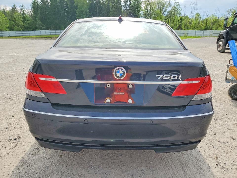 2006 Bmw 750 მანქანა იყიდება აუქციონზე, vin: WBAHL83576DT02058, აუქციონის ნომერი: 54547236