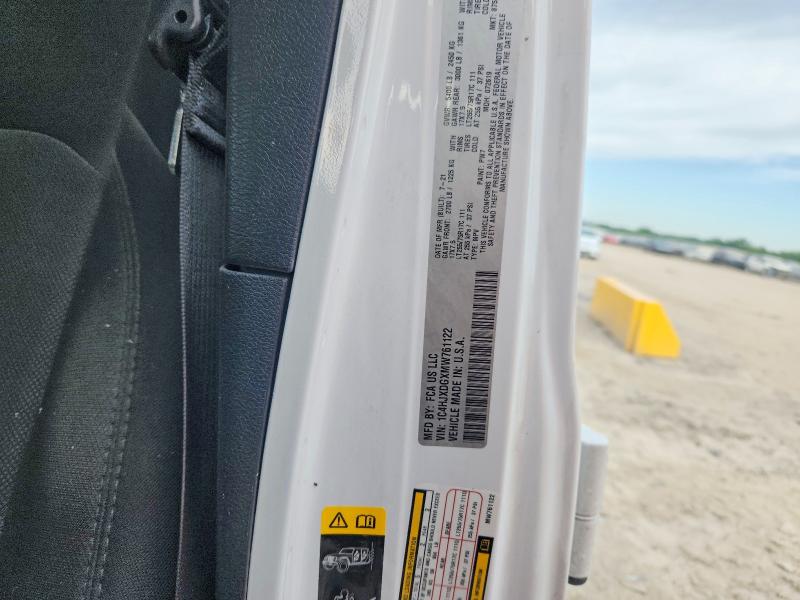 Продаж на аукціоні авто 2021 Jeep Wrangler Unlimited, vin: 1C4HJXDGXMW761122, номер лоту: 53515026