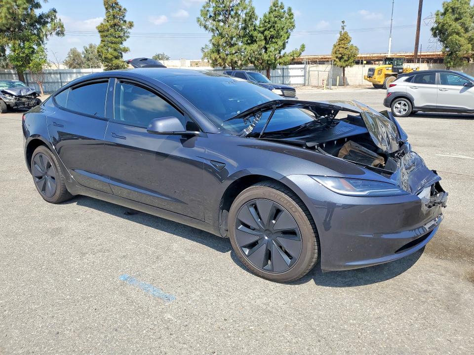 2025 Tesla Model 3 მანქანა იყიდება აუქციონზე, vin: 5YJ3E1EA0SF082578, აუქციონის ნომერი: 53534966