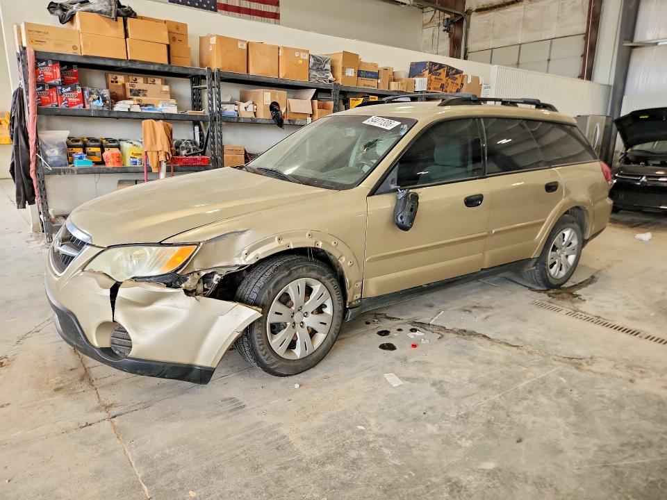 2008 Subaru Outback მანქანა იყიდება აუქციონზე, vin: 4S4BP60C887348399, აუქციონის ნომერი: 54471306